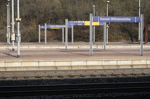 Platform in Kassel-Wilhelmshöhe