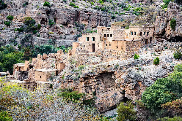 Image of ruins Wadi Bani Habib in Oman