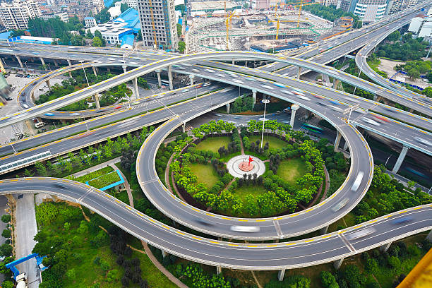istock City viaduct bridge road landscape. 506708740