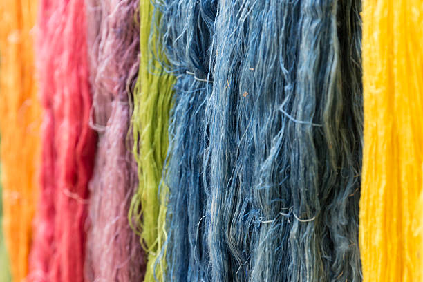 istock Colorful skeins of floss as background texture 506710858