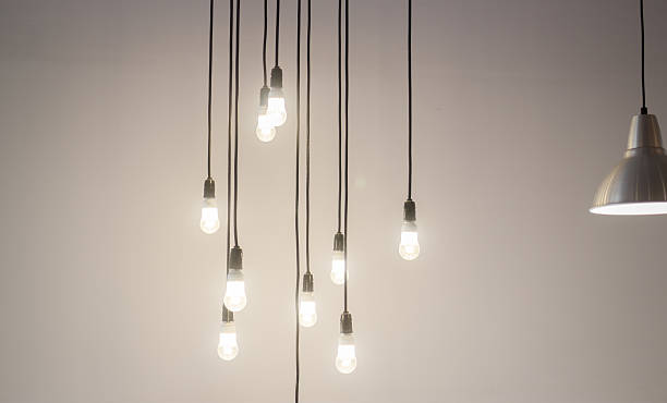 istock Vintage light hanging decorated shop 506712331