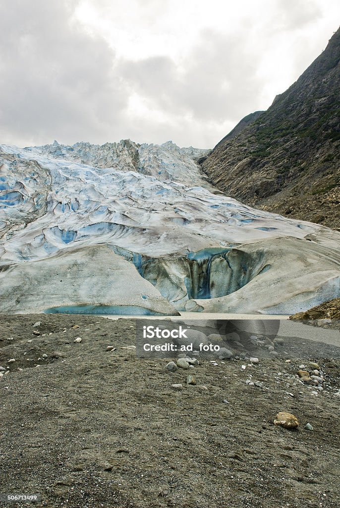 Alasca-Davidson Glaciar - Royalty-free Alasca Foto de stock