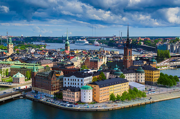 istock View of Stockholm from above 506713974