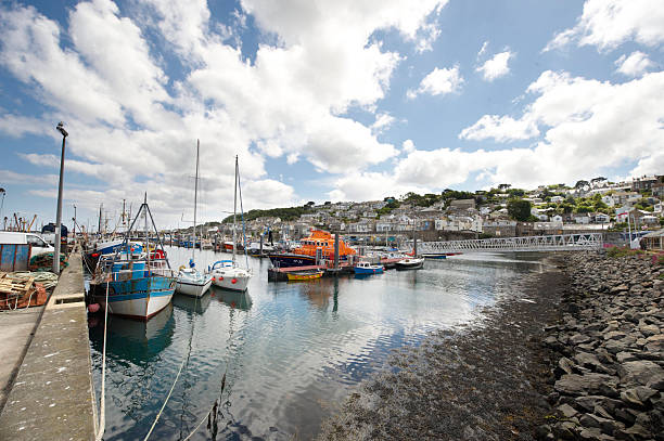 istock Pretty English Fishing Harbour 506714029