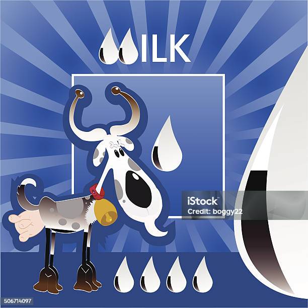 The Milk Stock Illustration - Download Image Now - Abstract, Agriculture, Cartoon