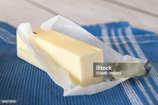 Butter Stockfoto en meer beelden van Boter - Boter, Stok, Bakken