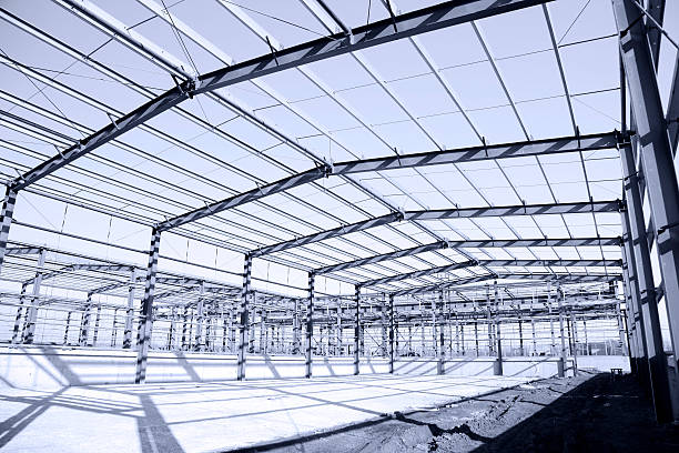 istock The construction of steel structure 506716324