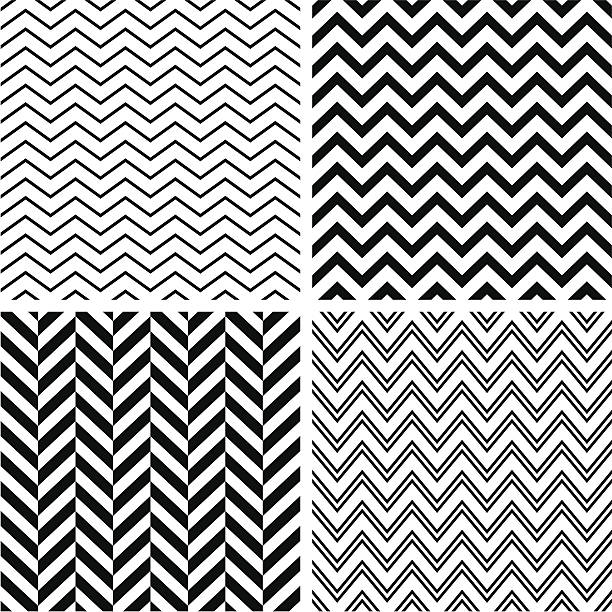 Seamless pattern Seamless pattern zigzag stock illustrations