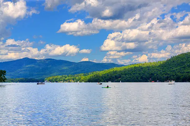 Photo of Lake George, NY.