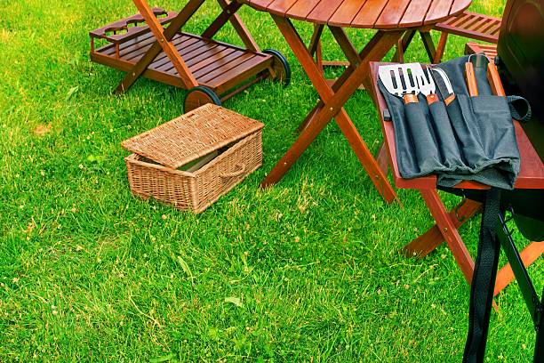 istock Summer Picnic in the Backyard 506717401