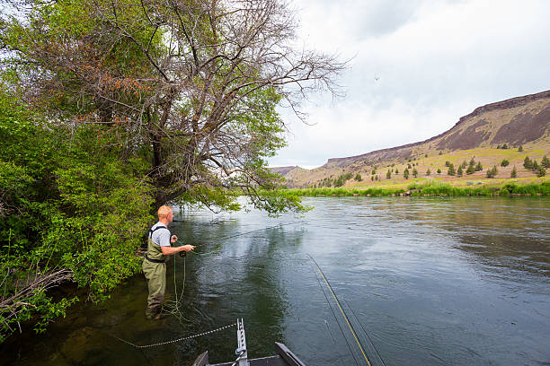 istock Fly Fisherman Casting on the Deschutes River 506725111