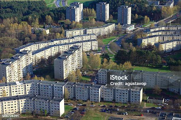 Komunistyczna Budynków Z Powyżej Wilno Tv Tower Wilno Litwa - zdjęcia stockowe i więcej obrazów Architektura