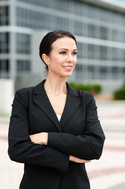 istock Businesswoman portrait outside 506752014