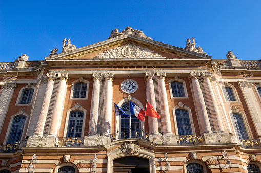 city Hall The Capitole of Toulouse, France