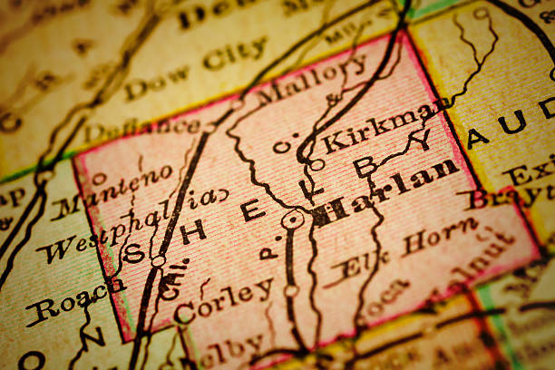 istock Shelby | Iowa County maps 506755790