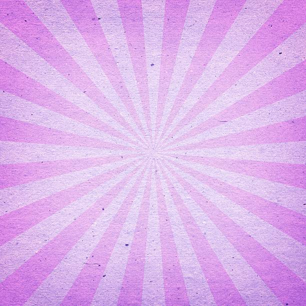 istock Sunburst purple recycled paper 506756113