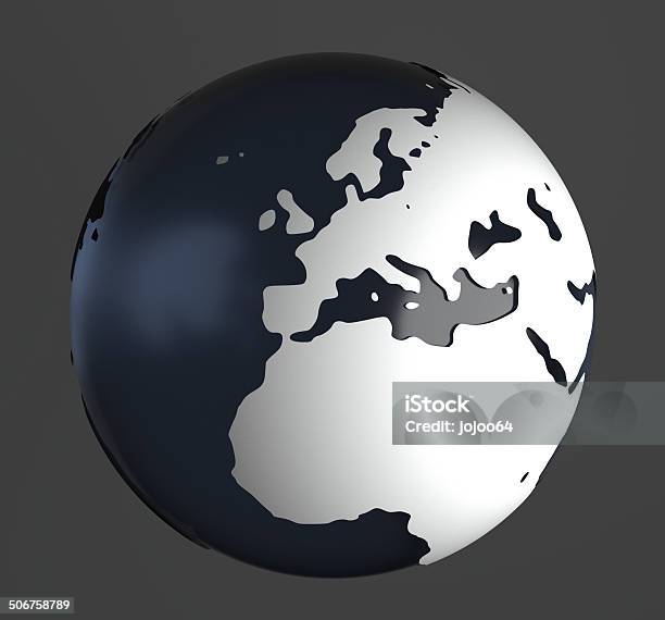 Globe On Gray Stock Photo - Download Image Now - 2000-2009, 21st Century, Accessibility