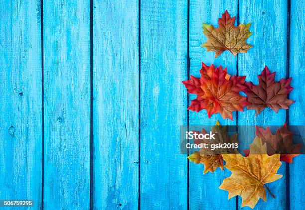 Autumn Leaves Thanksgiving Background Stock Photo - Download Image Now - Autumn, Backgrounds, Beauty