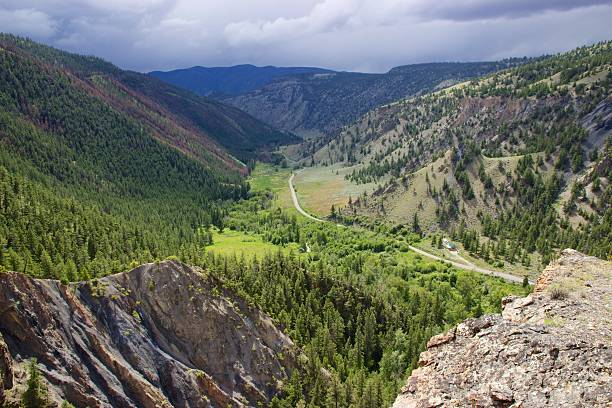 istock Road through the mountains, British Columbia 506759519