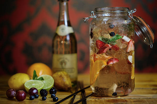 istock White Sangria in a Jar 506760063