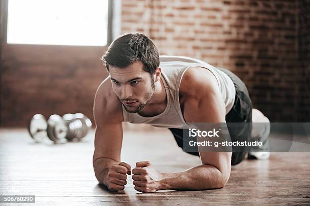Plank It Stock Photo - Download Image Now - Plank Position, Plank - Timber, Men