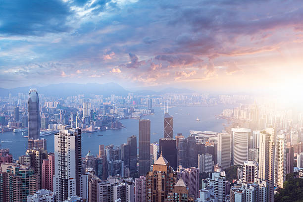 istock hong kong in sunset 506760478