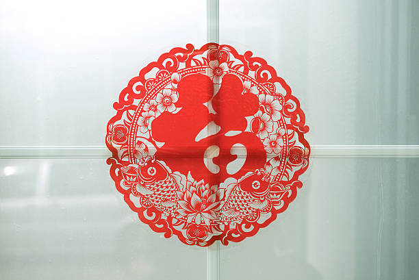 Chinese traditional paper-cut window decoration