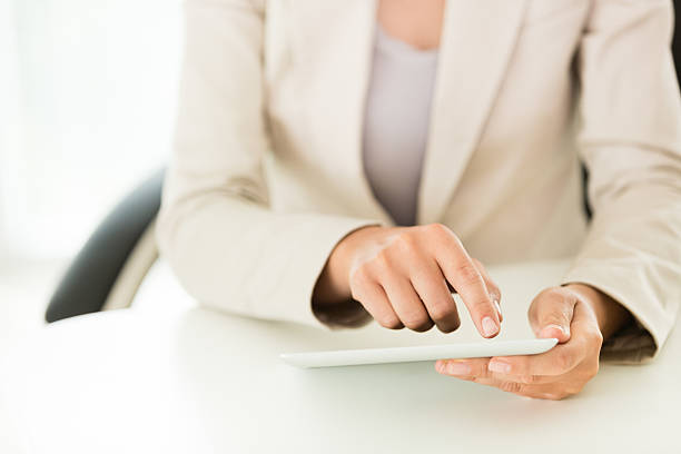 istock Businesswoman using  digital tablet 506762179