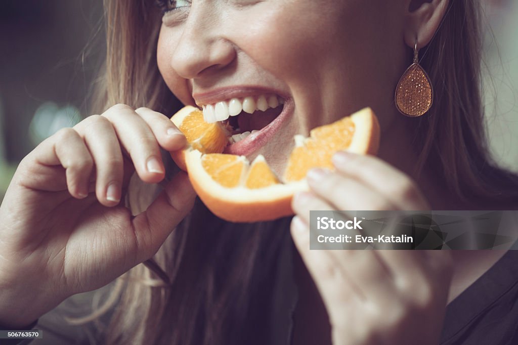 Essen orange - Lizenzfrei Orange - Frucht Stock-Foto