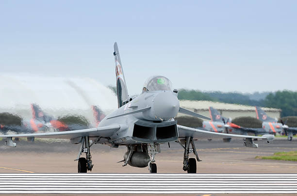 RAF Eurofighter Typhoon FGR4 stock photo