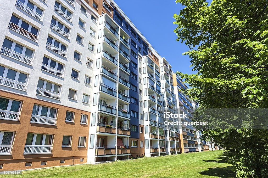 Apartments in Berlin - Lizenzfrei Außenaufnahme von Gebäuden Stock-Foto