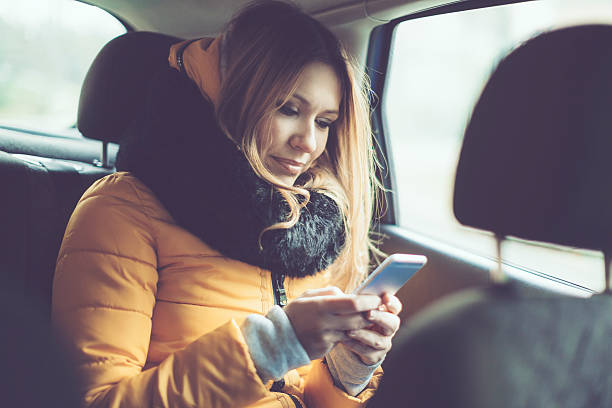 istock Young woman is checking her text messages 506764582