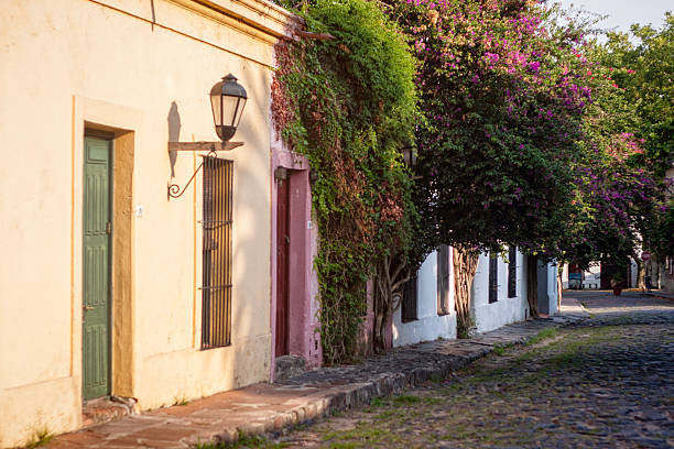 istock Colonial style street in Uruguay 506784774