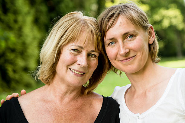 istock Senior mother with child portrait 506784846