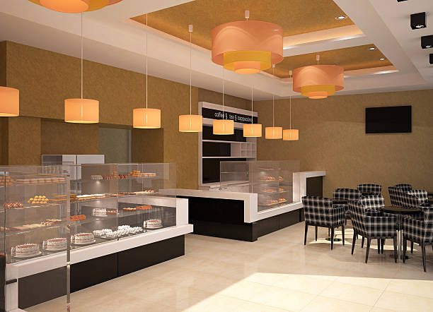 istock 3d rendering of a patisserie interior design 506785014