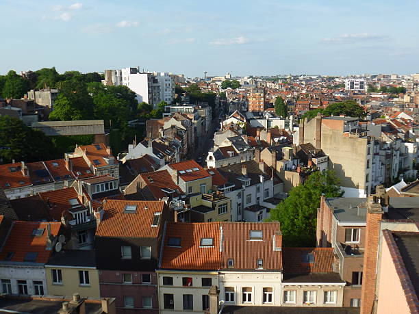istock Over the rooftops of Brussels 506788276