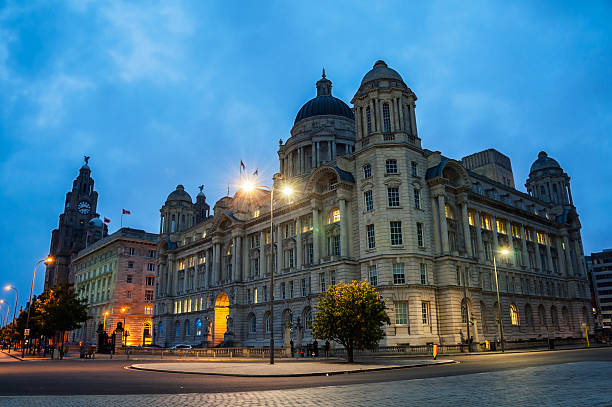 istock Liverpool, UK illuminated old buildings 506794982