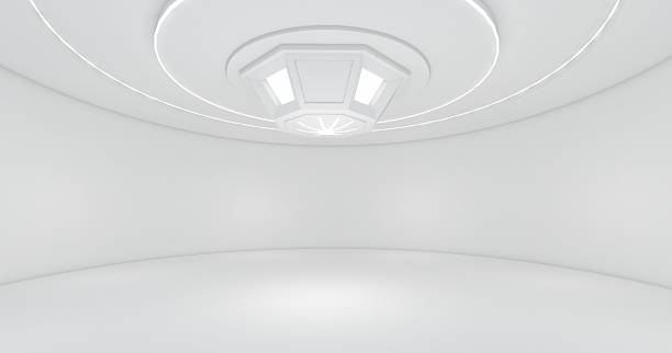 istock Scifi  interior and Futuristic interior 506795832