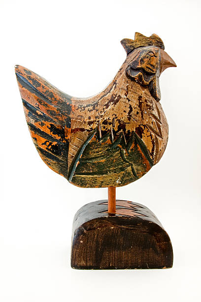 istock Carved Wooden Rooster 506798674
