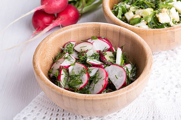 istock Salad with red radish and dill 506798774
