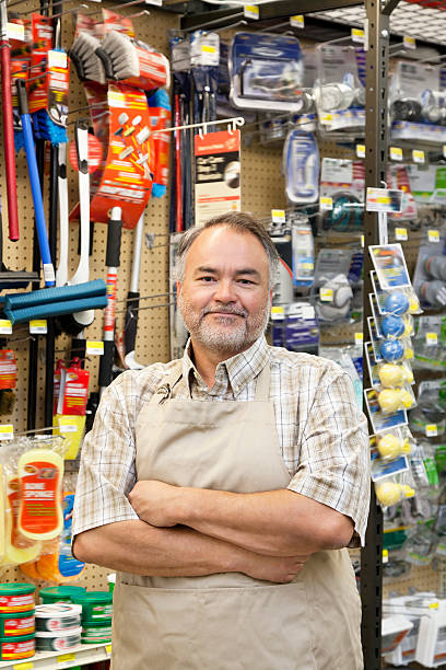 istock Happy Hardware Store Salesperson 506799215