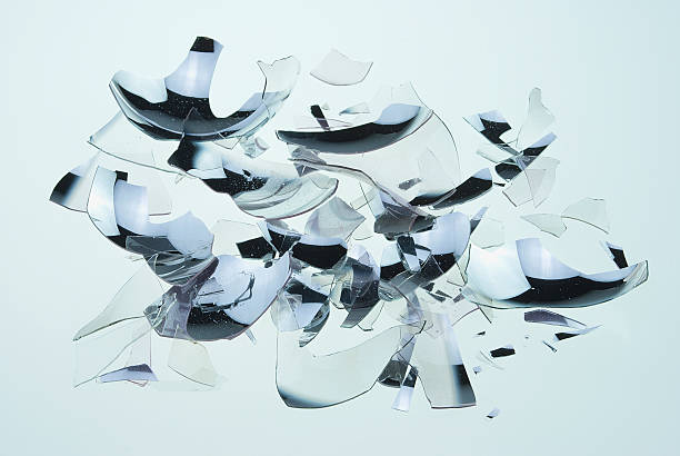 istock Broke glass light bulb fragments 506799238
