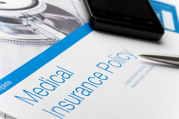 istock Health Insurance Policy brochure 506813340