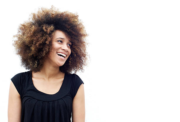 istock Laughing african american woman 506818330