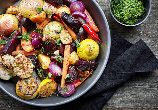istock Roasted fruits and vegetables 506822698
