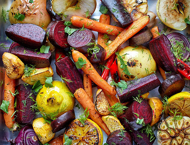 istock Roasted fruits and vegetables 506822868