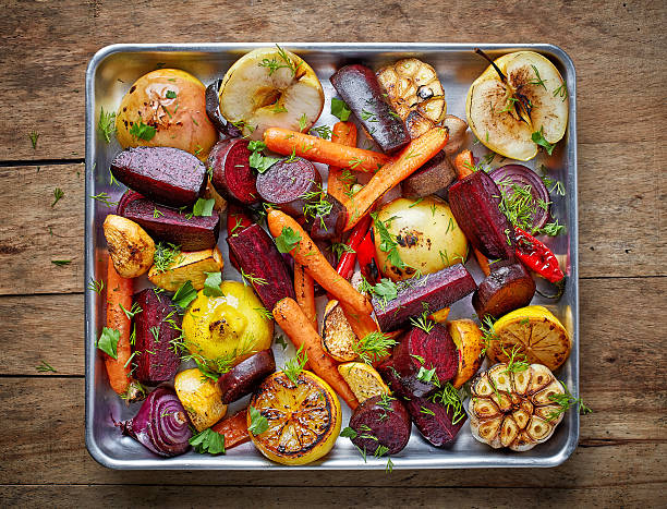 istock Roasted fruits and vegetables 506824254