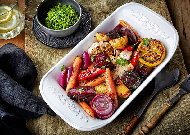 istock Roasted fruits and vegetables 506824408