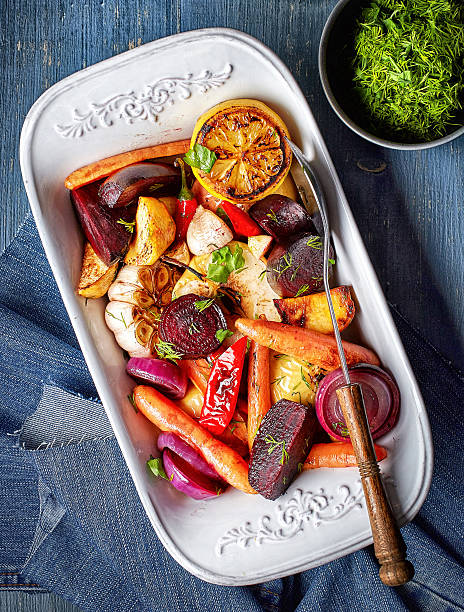 istock Roasted fruits and vegetables 506824484