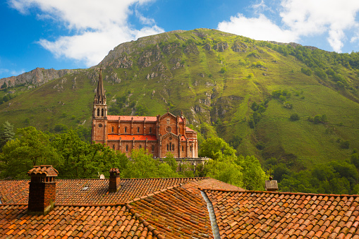 Shrine sanctuary of Covadonga - Our Lady of Covadonga is the patron of Asturias